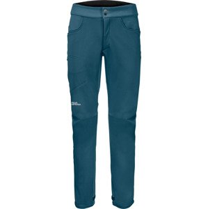 Tmavě modré pánské turistické kalhoty Jack Wolfskin Morobbia Pants M 1507641-4133 Velikost: 48