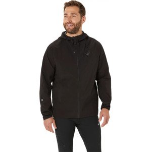 Černá pánská běžecká bunda ASICS Metarun Waterproof Jacket 2011D121-001 Velikost: XL