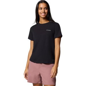 Černé dámské sportovní tričko Columbia Sun Trek W SS II Tee 2119711010 Velikost: L