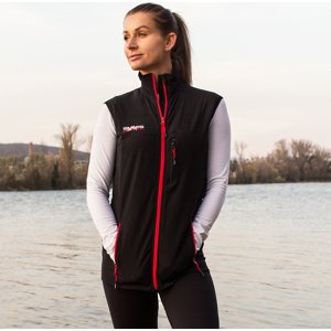 Černá funkční dámská vesta na zip Velikost: XL