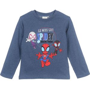 Tmavě modré chlapecké tričko s dlouhým rukávem Spidey a jeho úžasní přátelé Velikost: 110