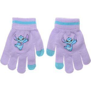 Světle fialové dívčí rukavice Stitch Velikost: ONE SIZE
