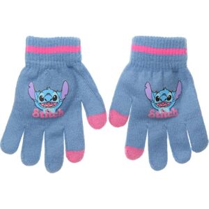 Světle modré dívčí rukavice Lilo and Stitch Velikost: ONE SIZE