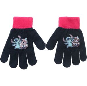 Modro-růžové dívčí rukavice Lilo and Stitch Velikost: ONE SIZE