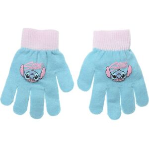Světle modré dívčí rukavice Lilo and Stitch Velikost: ONE SIZE