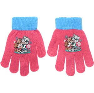 Růžovo-modré dívčí rukavice Paw Patrol Velikost: ONE SIZE