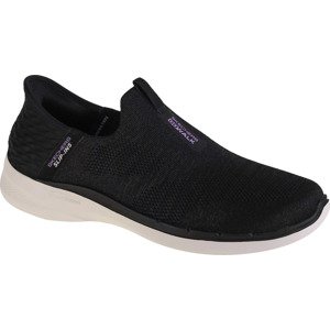 Černé dámské slip ony Skechers Go Walk 6 - Fabulous View 124569-BKLV Velikost: 36,5
