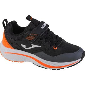 Černo-oranžové chlapecké tenisky Joma Ferro Jr 2201 JFERRW2201V Velikost: 32