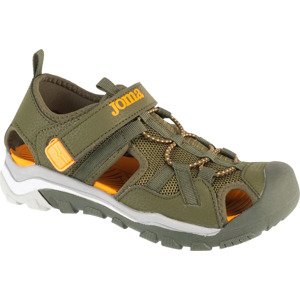 Khaki dětské sandály s plnou špičkou Joma S.Lake Jr 2523 SLAKJS2523V Velikost: 34