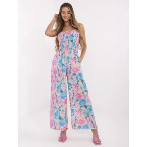 Mintový dámský dlouhý overal z viskózy -MI-KO-611251-1.86-mint Velikost: ONE SIZE