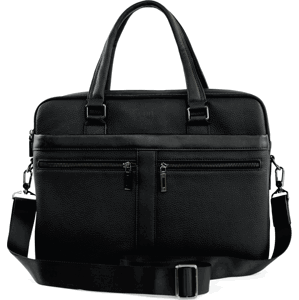 Kožená černá pánská taška na notebook Solier LORIEN SL41 LORIEN BLACK 252316 Velikost: ONE SIZE