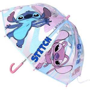 Dětský deštník s růžovou rukojetí Lilo and Stitch Velikost: ONE SIZE