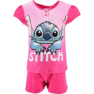 Růžové dětské krátké pyžamo Stitch Velikost: 110
