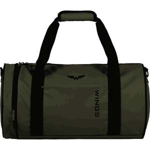 Tmavě zelená cestovní taška WINGS ROOK 1809 ROOK, Torba sportowo-podróżna Wings, DARK GREEN Velikost: ONE SIZE