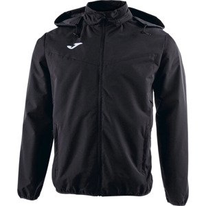 ČERNÁ SPORTOVNÍ BUNDA S KAPUCÍ JOMA BREME RAIN JACKET 100690-100 Velikost: S