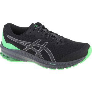 ČERNÉ SPORTOVNÍ TENISKY SE ZELENÝMI DETAILY ASICS GT-1000 11 LITE-SHOW 1011B480-001 Velikost: 45