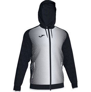 ČERNO-BÍLÁ FOTBALOVÁ MIKINA JOMA SUPERNOVA HOODED JACKET 101285-102 Velikost: L