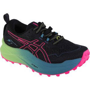 ČERNÉ TENISKY SE ZELENOU PLATFORMOU ASICS TRABUCO MAX 2 1012B426-002 Velikost: 37.5