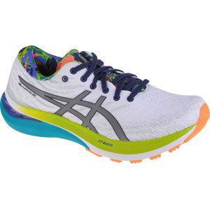 BÍLÁ DÁMSKÁ BĚŽECKÁ OBUV S BAREVNOU PODRÁŽKOU ASICS GEL-KAYANO 29 LITE-SHOW 1012B451-300 Velikost: 40