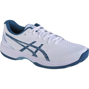 BÍLÉ TENISKY NA TENIS ASICS GEL-GAME 9 CLAY/OC 1041A358-102 Velikost: 46