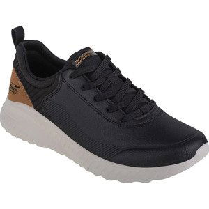 ČERNÉ PÁNSKÉ TENISKY SKECHERS BOBS SQUAD CHAOS-HEELING ALIVE 117235-BLK Velikost: 36