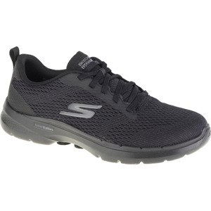 ČERNÉ DÁMSKÉ TENISKY SKECHERS GO WALK 6 - BOLD VISION 124512-BBK Velikost: 38