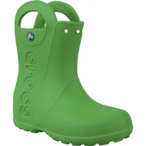 ZELENÉ HOLÍNKY CROCS HANDLE IT RAIN BOOT KIDS 12803-3E8 Velikost: 29/30