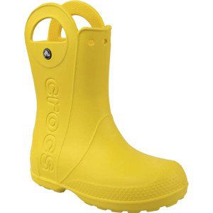 ŽLUTÉ HOLÍNKY CROCS HANDLE IT RAIN BOOT KIDS 12803-730 Velikost: 28/29