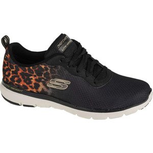 ČERNÉ DÁMSKÉ TENISKY SKECHERS FLEX APPEAL 3.0 13476-BKGD Velikost: 37.5