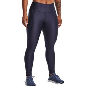 TMAVĚ FIALOVÉ DÁMSKÉ LEGÍNY UNDER ARMOUR HEATGEAR NO-SLIP WAISTBAND LEGGINGS 1365336-558 Velikost: S