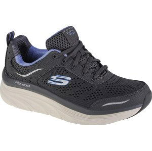 ŠEDÉ DÁMSKÉ TENISKY SKECHERS D'LUX WALKER - INFINITE MOTION 149023-CCLV Velikost: 36