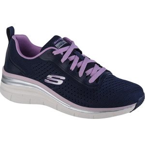 MODRO-FIALOVÉ DÁMSKÉ TENISKY SKECHERS FASHION FIT - MAKE MOVES 149277-NVLV Velikost: 39