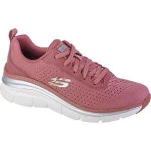 RŮŽOVÉ DÁMSKÉ TENISKY SKECHERS FASHION FIT - MAKE MOVES 149277-ROS Velikost: 39