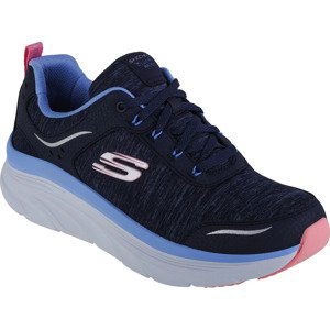 TMAVĚ MODRÉ DÁMSKÉ TENISKY SKECHERS D'LUX WALKER-COOL GROOVE 149336-NVMT Velikost: 41