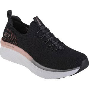 ČERNÉ TENISKY SKECHERS D'LUX WALKER LET IT GLOW 149366-BKRG Velikost: 40