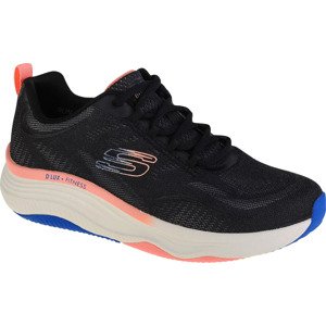 ČERNÉ DÁMSKÉ TENISKY SKECHERS D' LUX FITNESS 149833-BKMT Velikost: 35