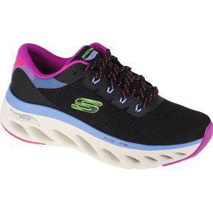 ČERNÉ DÁMSKÉ TENISKY SKECHERS ARCH FIT GLIDE-STEP - HIGHLIGHTER 149871-BKMT Velikost: 35