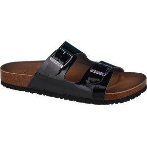 ČERNÉ DÁMSKÉ NAZOUVÁKY SKECHERS GRANOLA-GLOSS FLOSS 163030-BLK Velikost: 36