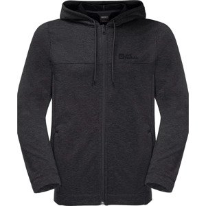 ČERNÁ PÁNSKÁ MIKINA JACK WOLFSKIN WALDSEE HOODED JKT M 1710701-6000 Velikost: L