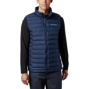 TMAVĚ MODRÁ TURISTICKÁ VESTA COLUMBIA POWDER LITE VEST 1748031465 Velikost: L