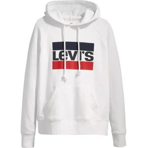 BÍLÁ MIKINA LEVI'S GRAPHIC STANDARD HOODIE 184870058 Velikost: L