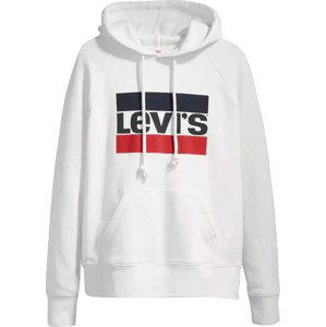 BÍLÁ MIKINA LEVI'S GRAPHIC STANDARD HOODIE 184870058 Velikost: M