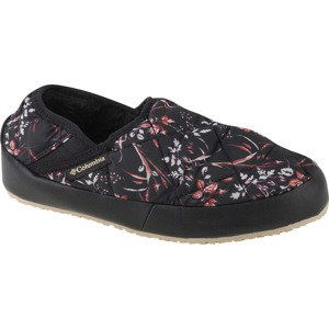 ČERNÉ PANTOFLE S KVĚTINAMI COLUMBIA AUTUMN LAZY BEND MOC SLIPPERS 2007311010 Velikost: 41