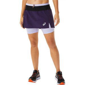 FIALOVÉ SPORTOVNÍ KRAŤASY SE SUKNÍ ASICS FUJITRAIL SKORT 2012B929-400 Velikost: S