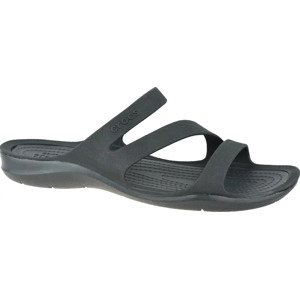 ŠEDÉ DÁMSKÉ NAZOUVÁKY CROCS W SWIFTWATER SANDALS 203998-060 Velikost: ONE SIZE