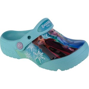 SVĚTLE MODRÉ DÍVČÍ NAZOUVÁKY CROCS FL DISNEY FROZEN II T CLOG 206804-4O9 Velikost: 24/25