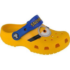 ŽLUTÉ DĚTSKÉ NAZOUVÁKY CROCS FUN LAB CLASSIC I AM MINIONS TODDLER CLOG 206810-730 Velikost: ONE SIZE