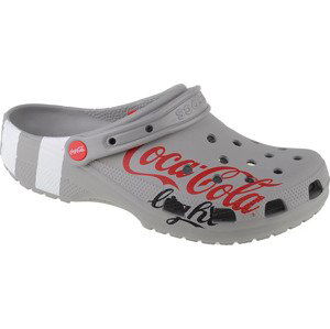 ŠEDÉ DÁMSKÉ NAZOUVÁKY CROCS CLASSIC COCA-COLA LIGHT X CLOG 207220-030 Velikost: ONE SIZE