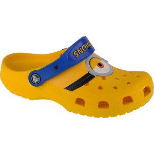 ŽLUTÉ DĚTSKÉ NAZOUVÁKY CROCS FUN LAB CLASSIC I AM MINIONS KIDS CLOG 207461-730 Velikost: ONE SIZE