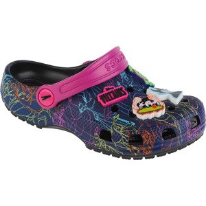 ČERNÉ DĚTSKÉ NAZOUVÁKY CROCS DISNEY VILLAINS CLASSIC KIDS CLOG 207722-001 Velikost: ONE SIZE